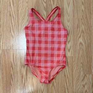 Primary Coral One-Piece Swimsuit